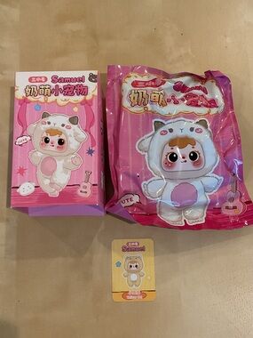 Samuel plushy confirmed new in bag, yellow cat